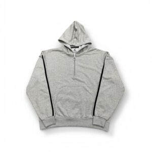 Baggy Zipper Hoodie (Grey)