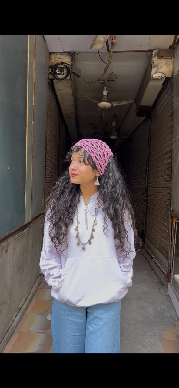 Baggy Zipper Hoodie (Cloud Levender)