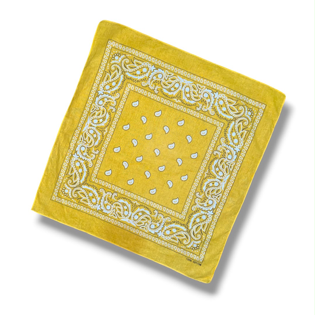 Rebel Yellow Bandana